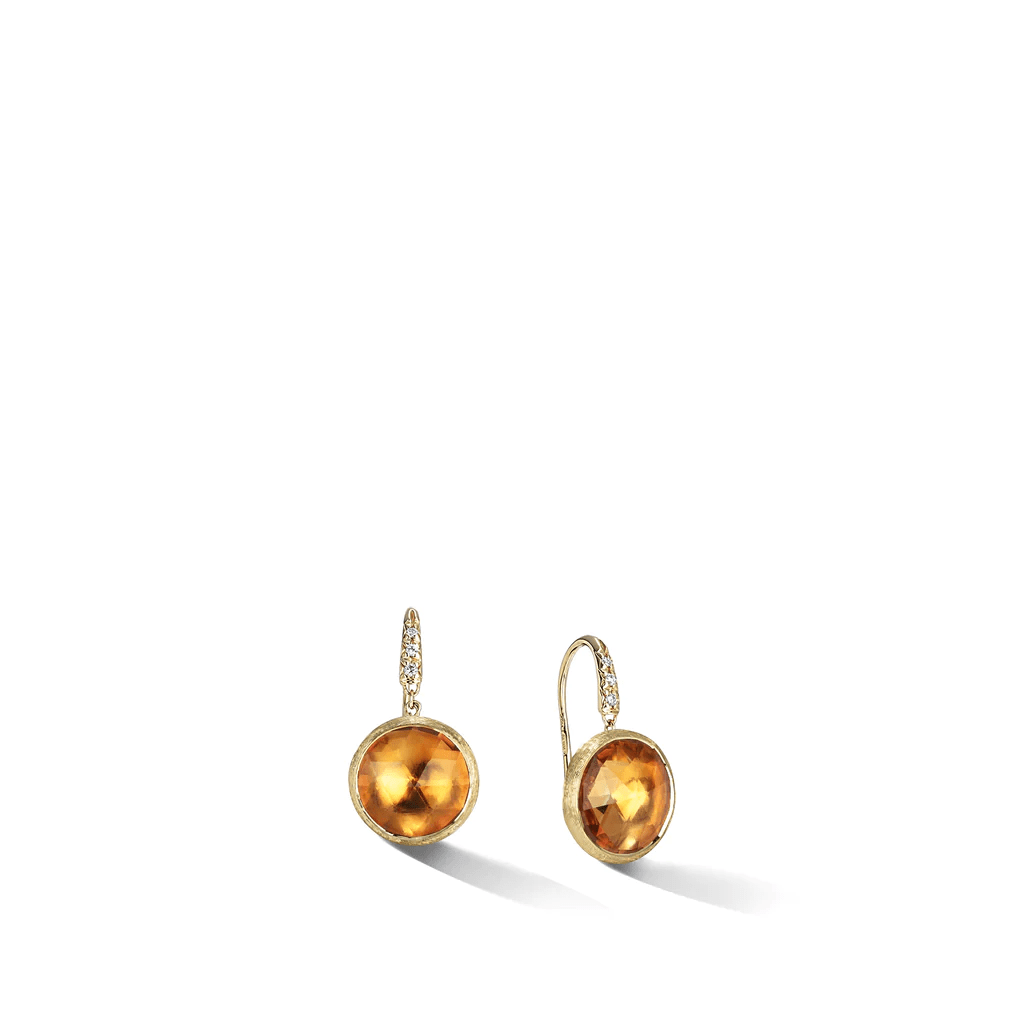 Marco Bicego Jaipur 18K Yellow Gold Citrine Earrings