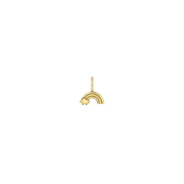 14K Yellow Gold Rainbow Charm, 14k yellow gold, Long's Jewelers