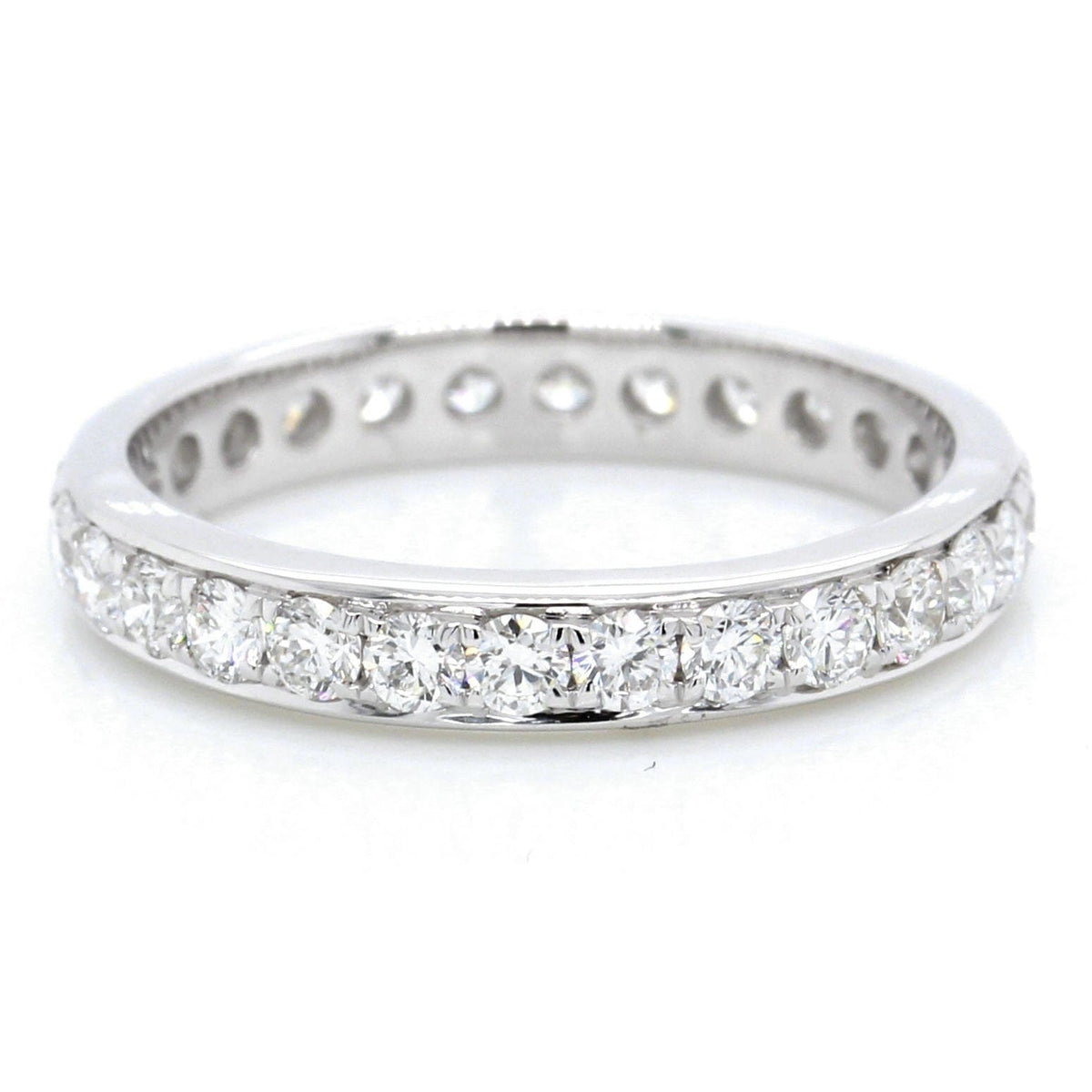 18K White Gold Diamond Eternity Band