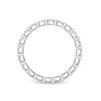 Platinum Single Prong Diamond Eternity Band, Platinum, Long's Jewelers