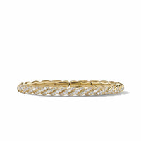 Pavéflex Bracelet in 18K Yellow Gold with Diamonds