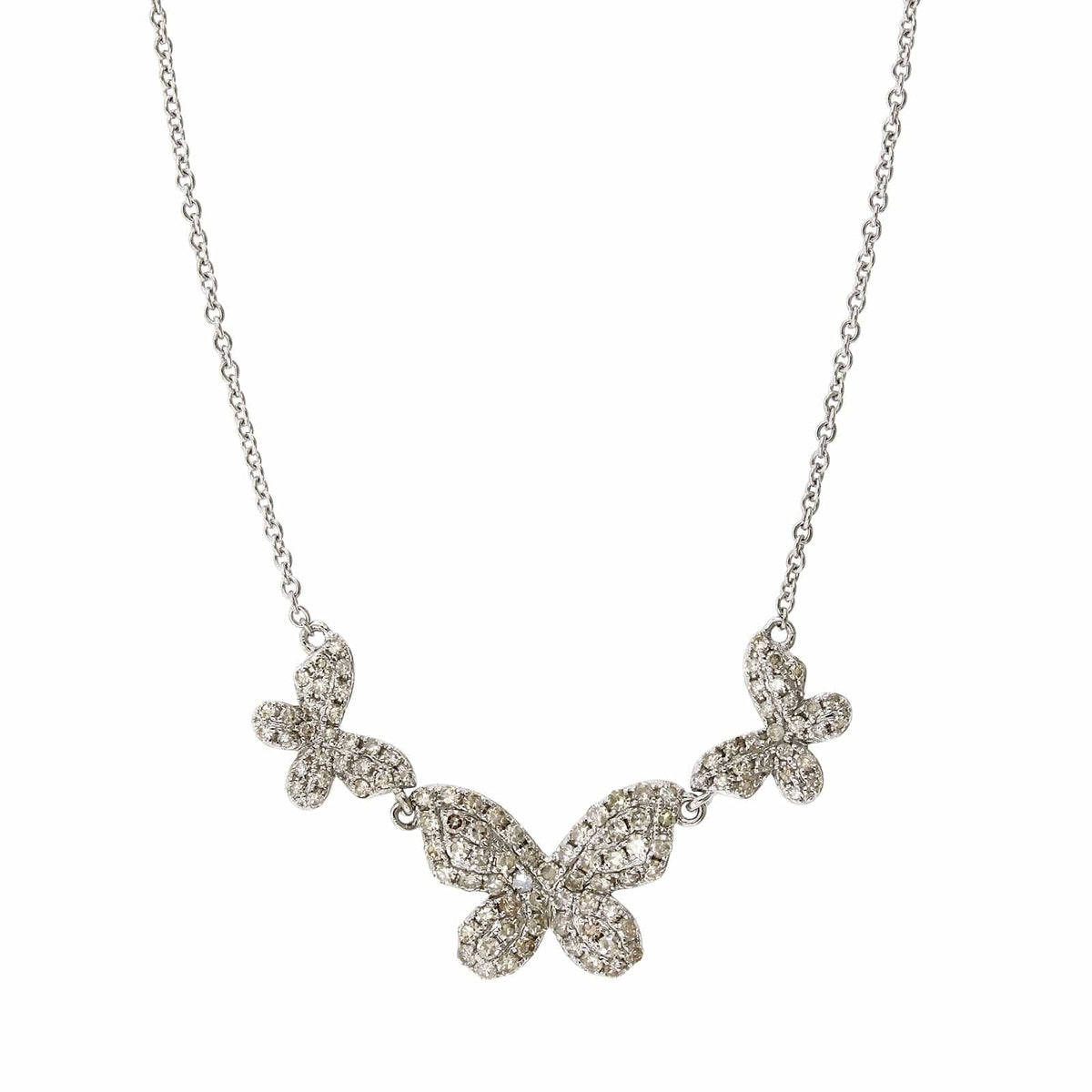 Butterfly Diamond Necklace – Bayou Jewelry