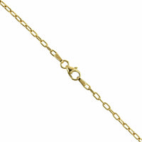 18K Yellow Gold Diamond Sun Dial Disc Pendant