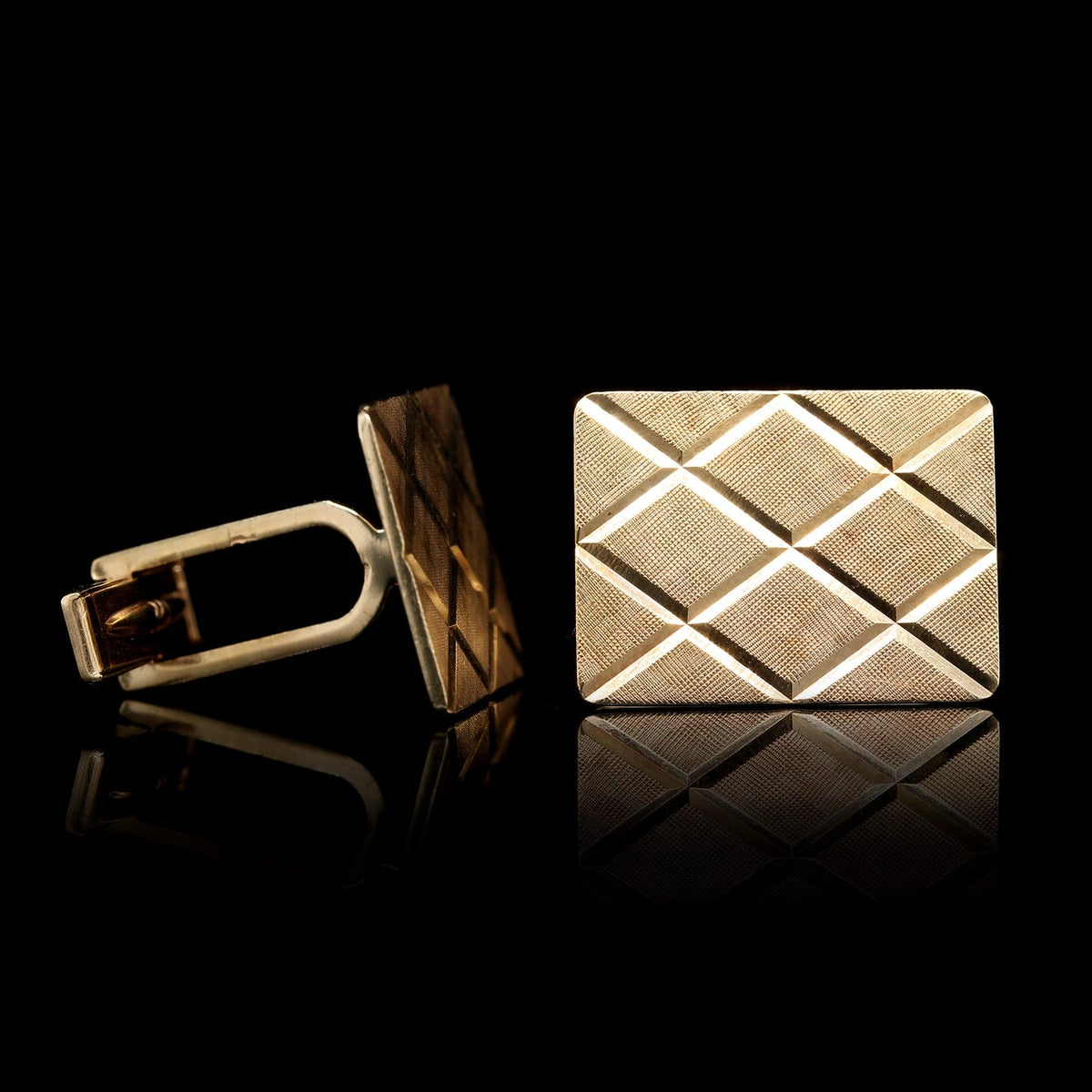 14K Yellow Gold Estate Cufflinks