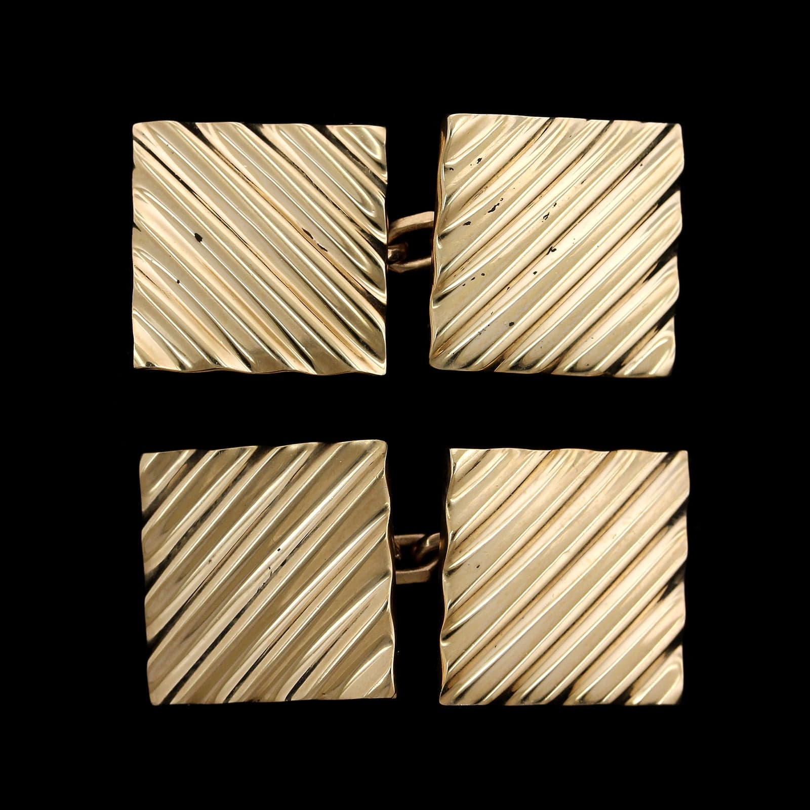 14K Yellow Gold Estate Cufflinks