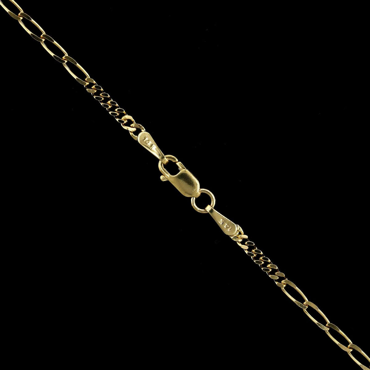 14K Yellow Gold Estate Link Chain