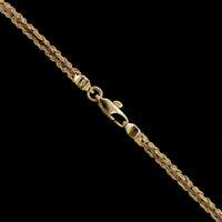 14K Yellow Gold Estate Fancy Link Chain