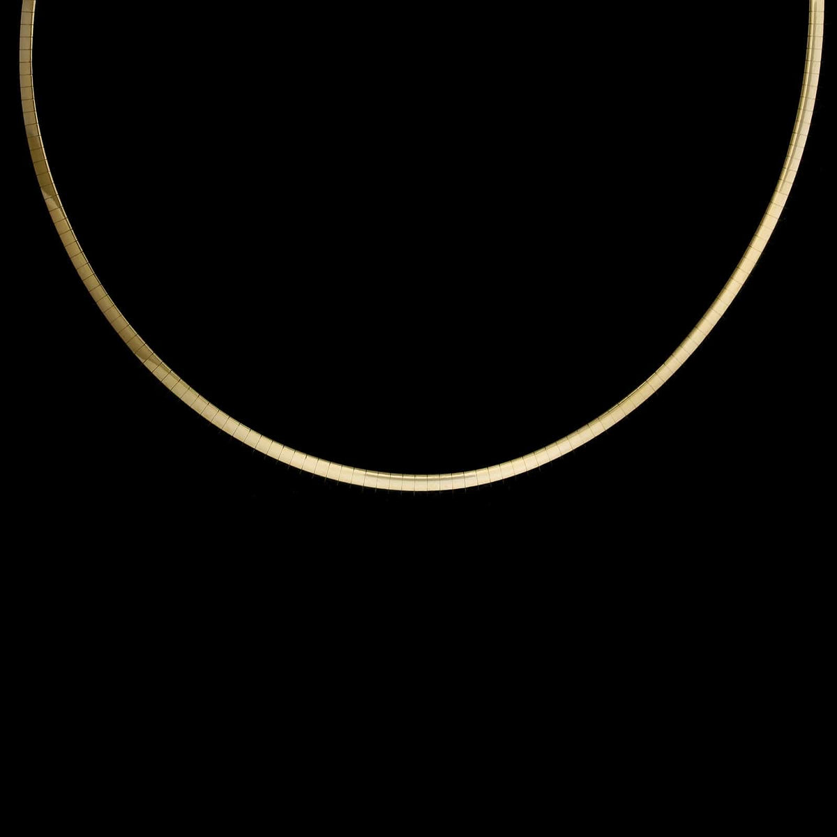 14K Yellow Gold Estate Omega Necklace