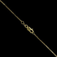 14K Yellow Gold Estate Diamond Pendant