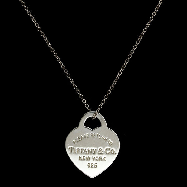 Buy Return to Tiffany Heart Tag Necklace in Sterling Silver