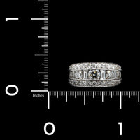 18K White Gold Estate Diamond Band