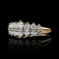 14K Yellow Gold Estate Diamond Ring