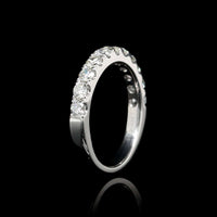 Estate Platinum Diamond Band