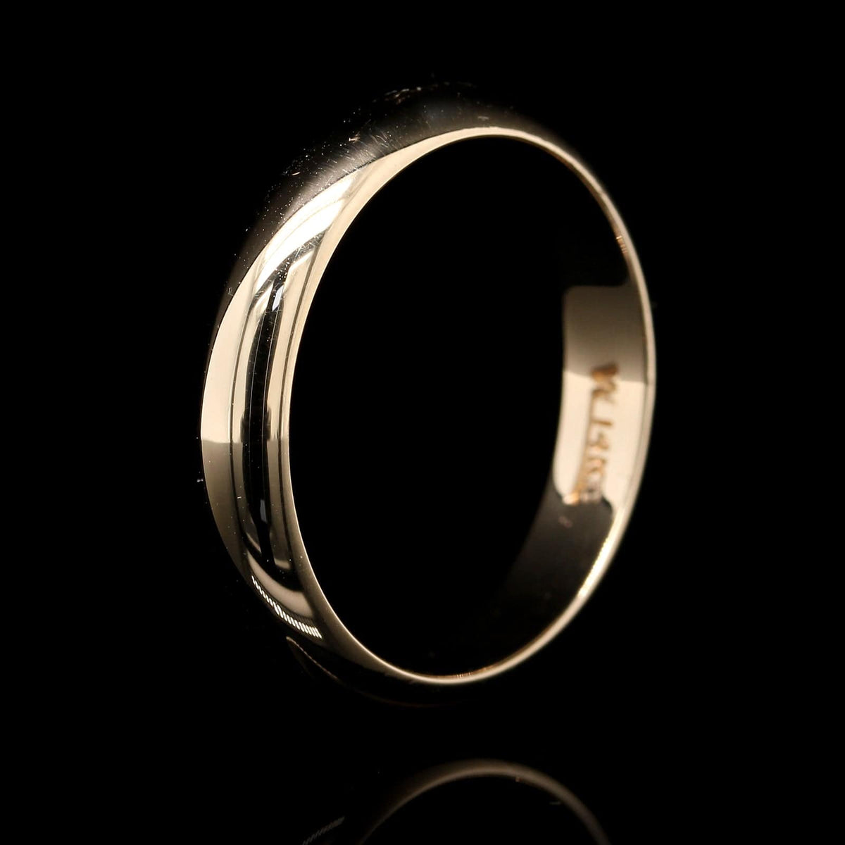 14K Yellow Gold Estate Wedding Band