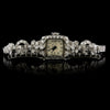 Vintage Hamilton Platinum and 14K White Gold Diamond Pre-Owned Wristwatch