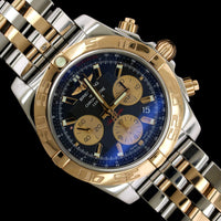 Breitling Steel and 18K Rose Gold Estate Wristwatch