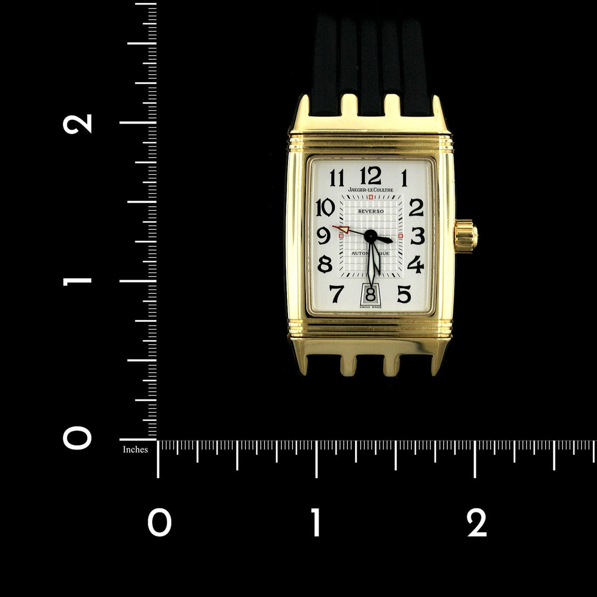 Jaeger-LeCoultre 18K Yellow Gold Reverso Grand Sport Estate Wristwatch