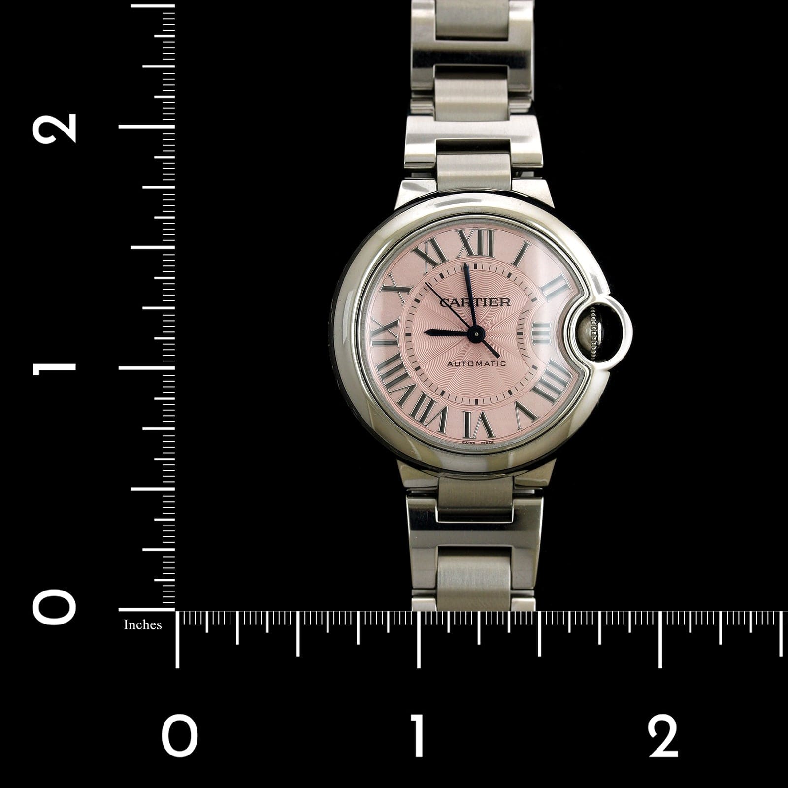 Cartier Stainless Steel Estate 'Ballon Bleu' Wristwatch