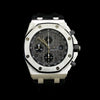 Audemars Piguet Steel Estate Chronograph Wristwatch