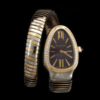 Bulgari Estate Serpenti Diamond Tubogas Watch