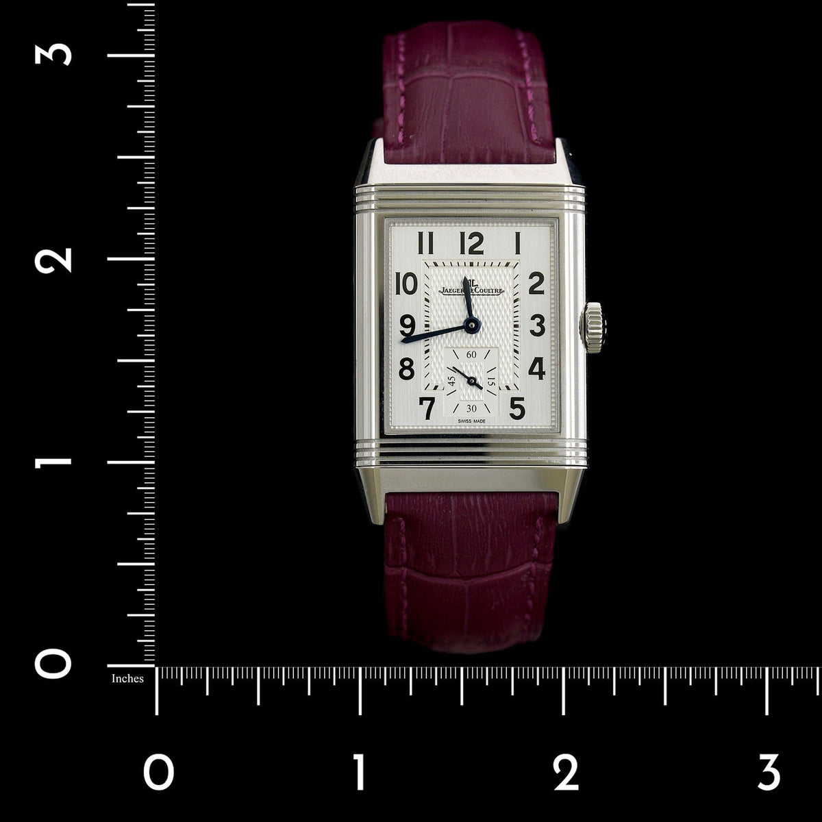 Jaeger-LeCoultre Steel Estate Classis Reverso Wristwatch