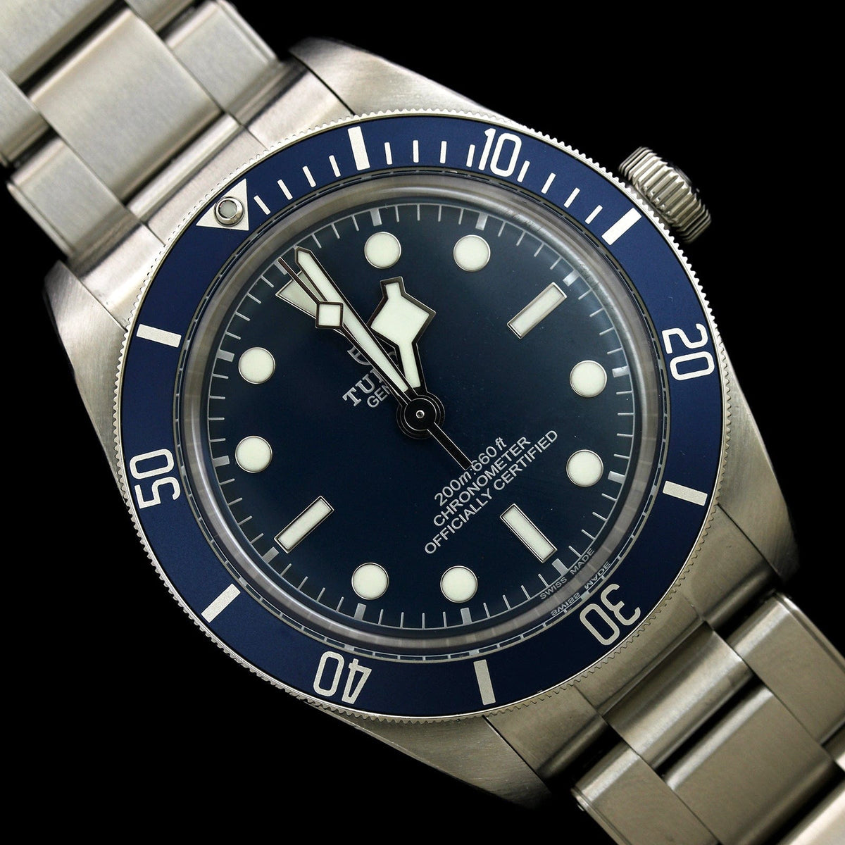 Tudor Steel Estate Black Bay 58 Wristwatch