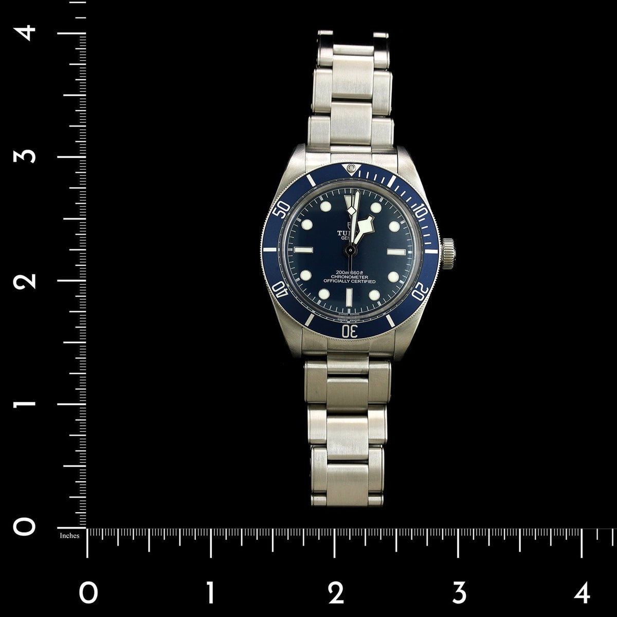 Tudor Steel Estate Black Bay 58 Wristwatch