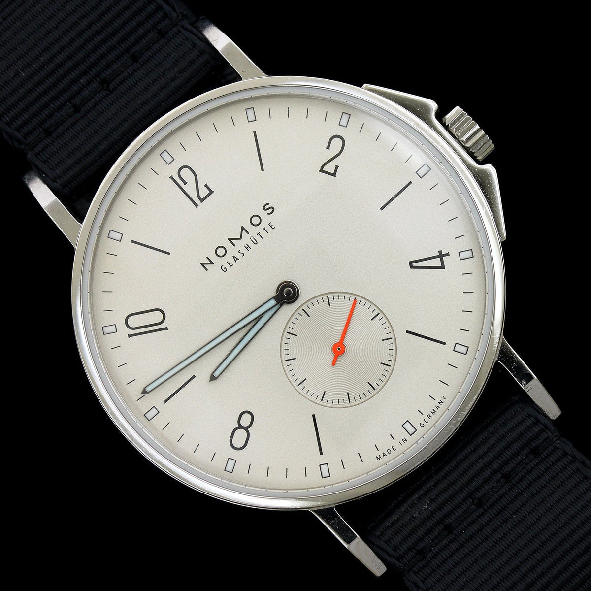 Nomos Glashutte Steel Estate 8981 Wristwatch