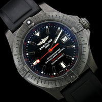 Breitling Steel Estate and Black PVD Avenger Seawolf Wristwatch