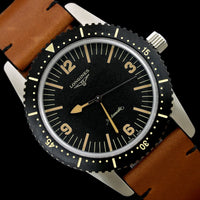 Longines Steel Estate Skin Diver Wristwatch