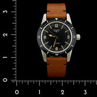 Longines Steel Estate Skin Diver Wristwatch