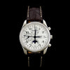 Longines Steel Estate Master Chronograph Calendar Wristwatch