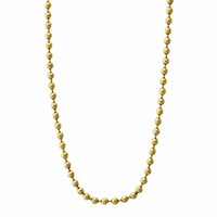 14K Yellow Gold Bead Chain