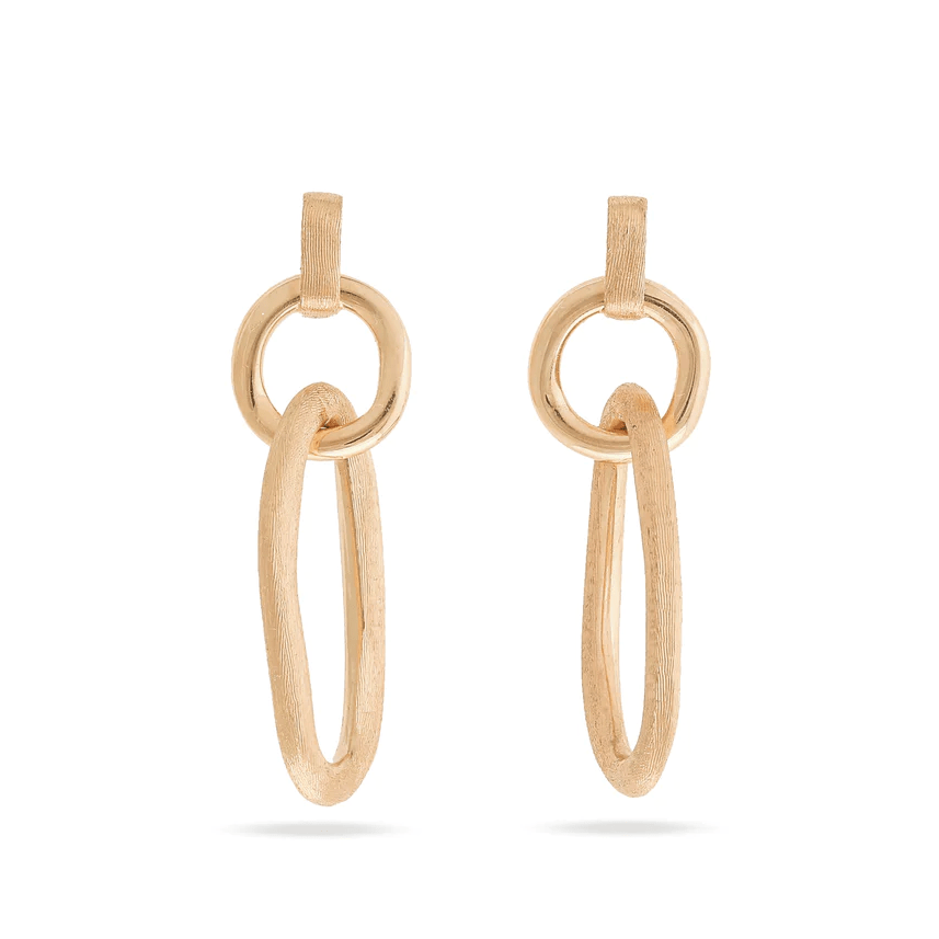 Marco Bicego Jaipur 18K Yellow Gold Link Drop Earrings