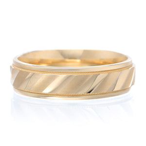 Men's 14K Yellow Gold Band 6mm