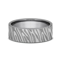 Tamascus Tiger Stripe Pattern Band, Tamascus, Long's Jewelers