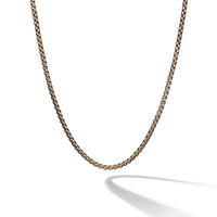 Box Chain Necklace in 18K Yellow Gold, 2.7mm