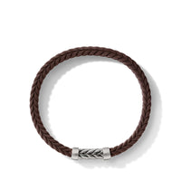 Chevron Brown Rubber Bracelet