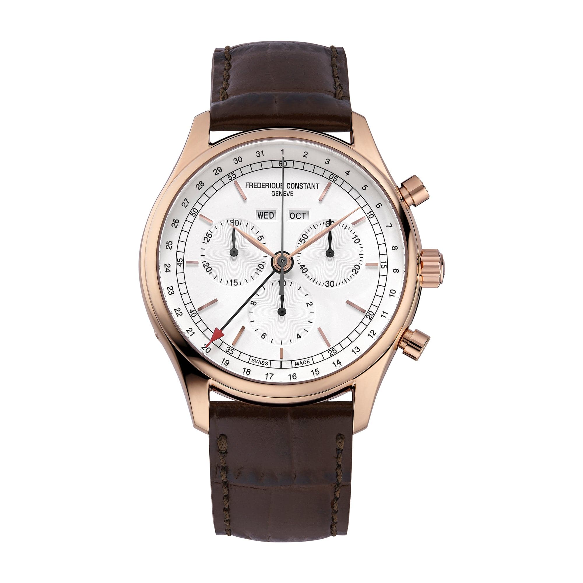 Frederique Constant Classics Quartz Rose Gold Plate FC-296SW5B4