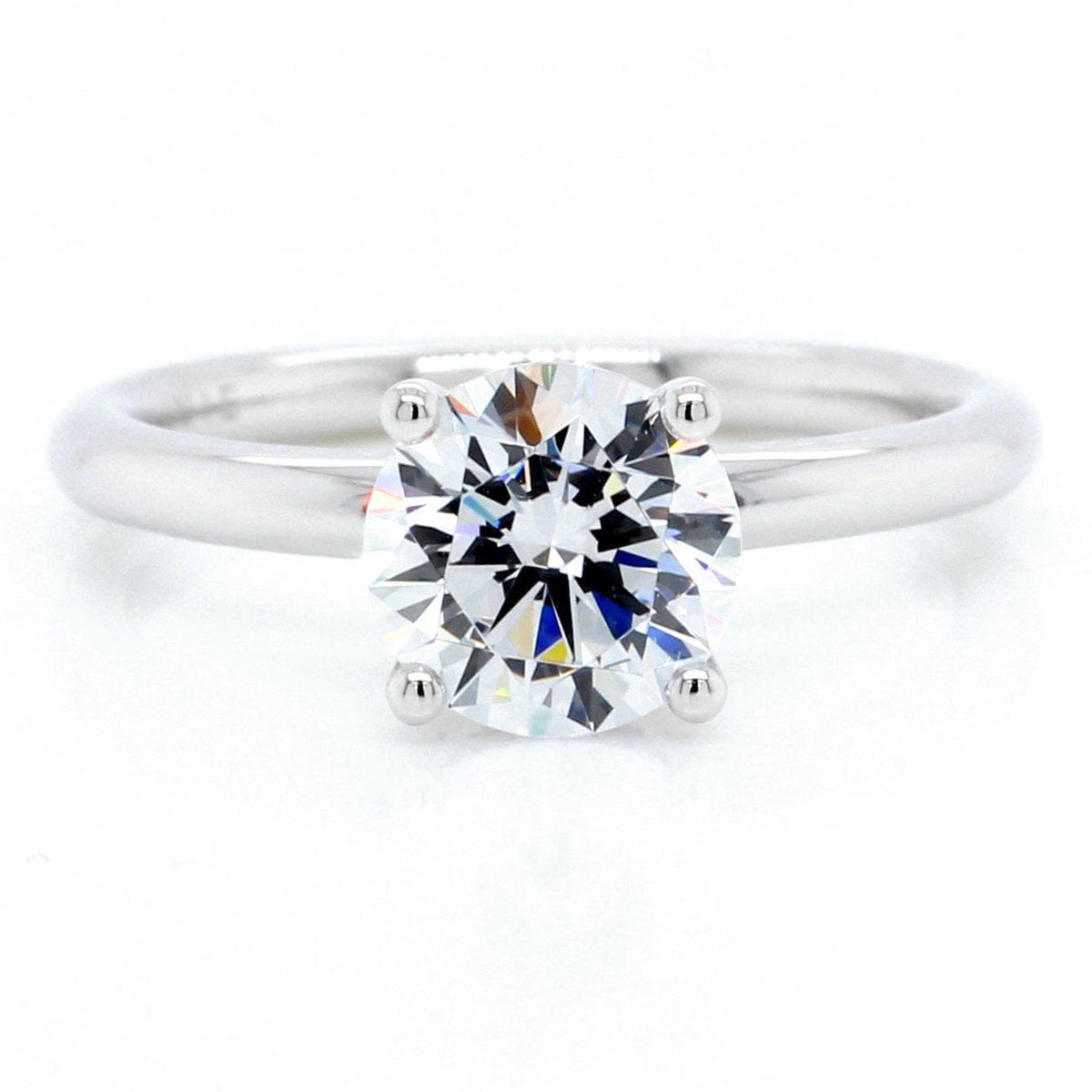 Lourdes Solitaire Vintage Engagement Ring (Setting Only) 18K Yellow Gold