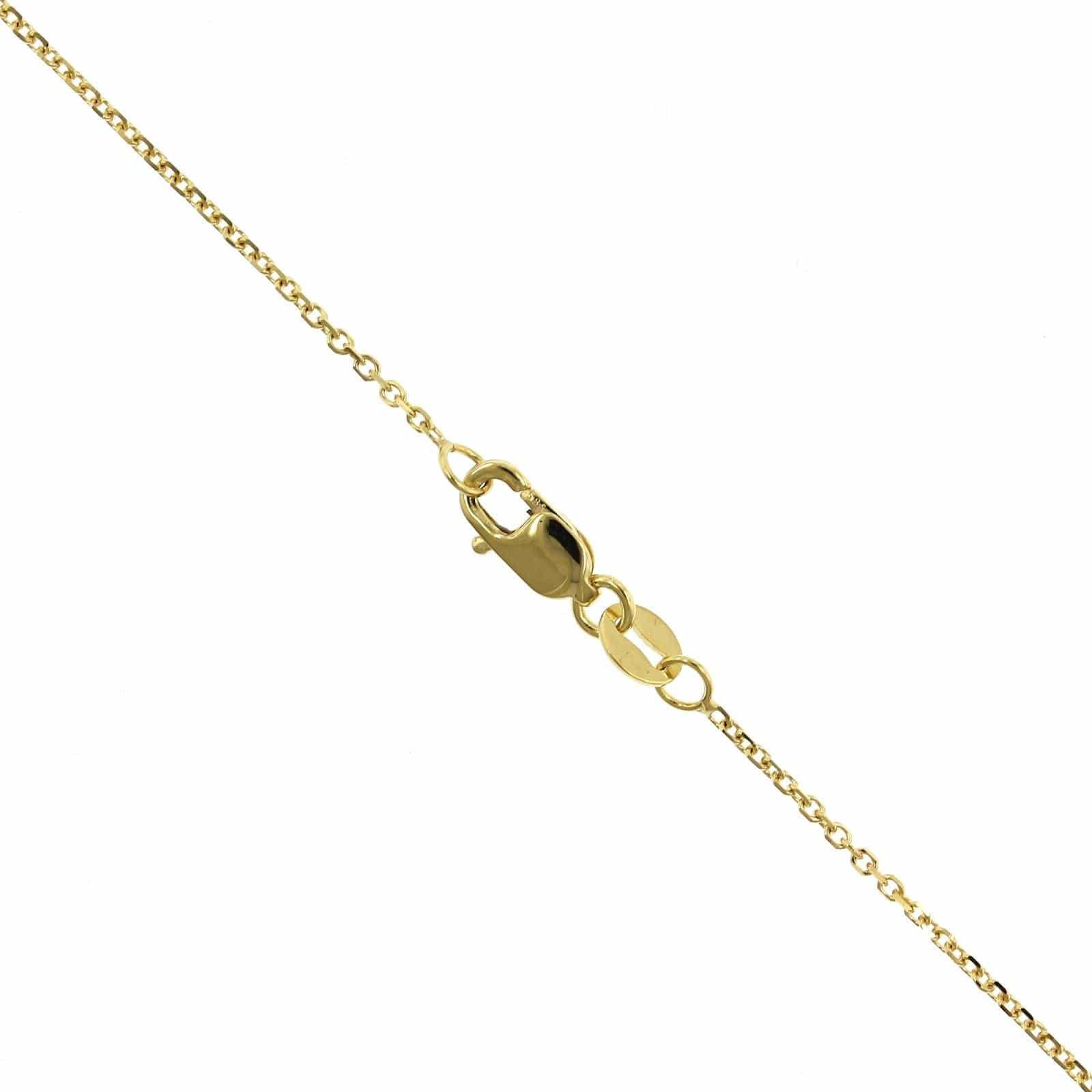 14K Yellow Gold Leo Zodiac Pendant