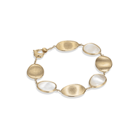 Marco Bicego Lunaria 18K Yellow Gold Mother of Pearl Bracelet