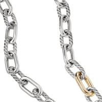 DY Madison Large Necklace with 18K Gold, 13.5mm