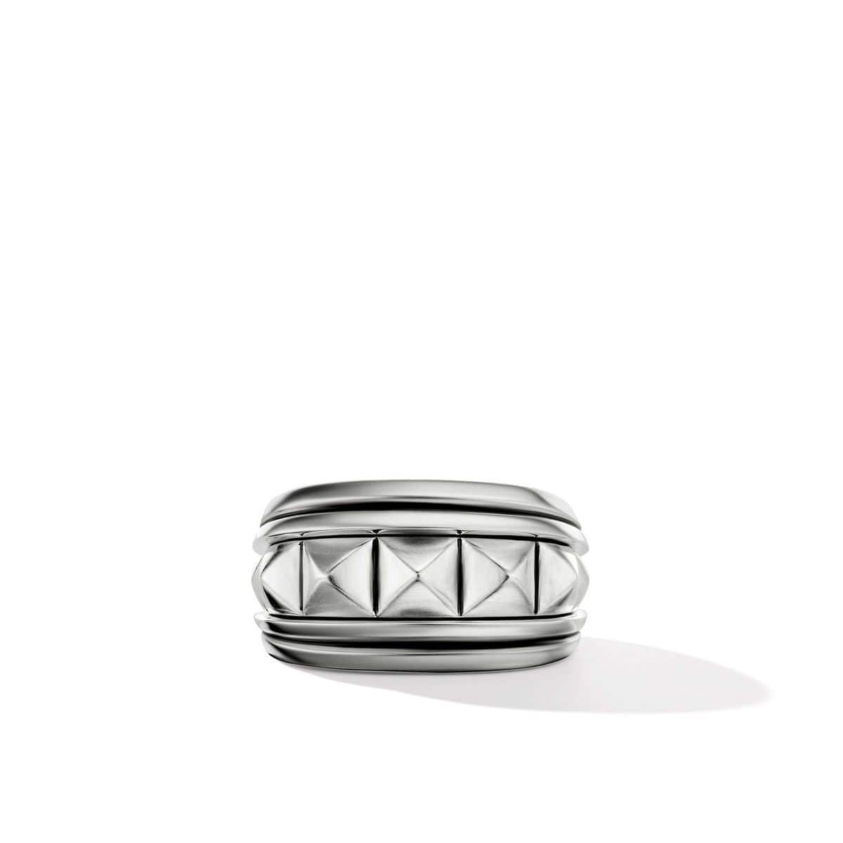 Pyramid Signet Ring, Sterling Silver, Long's Jewelers