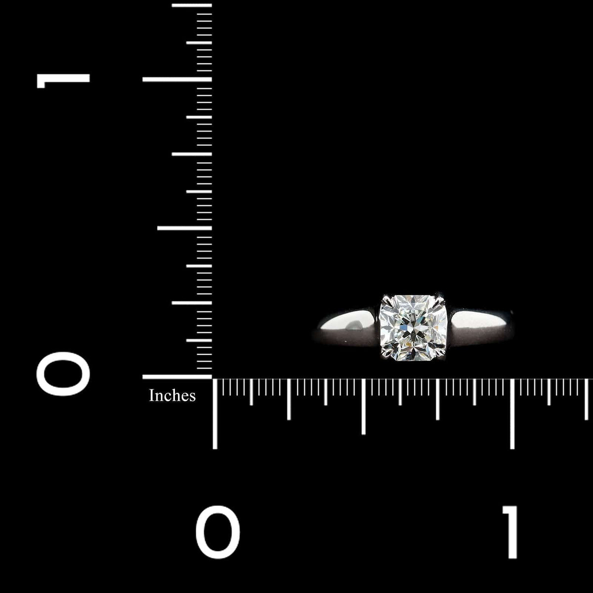 Tiffany & Co. Platinum Estate Lucida Diamond Engagement Ring, Platinum, Long's Jewelers